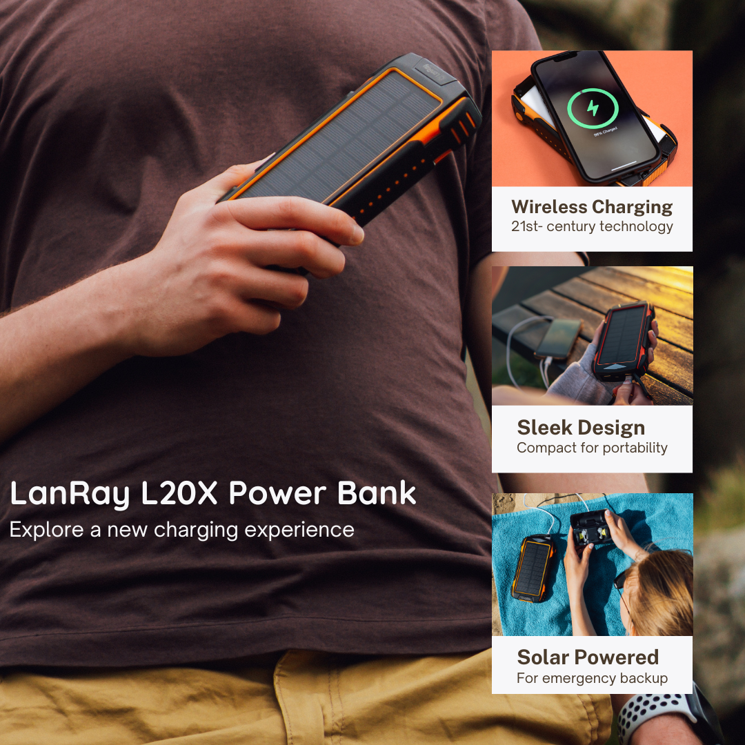 LanRay LX Wireless Power Bank